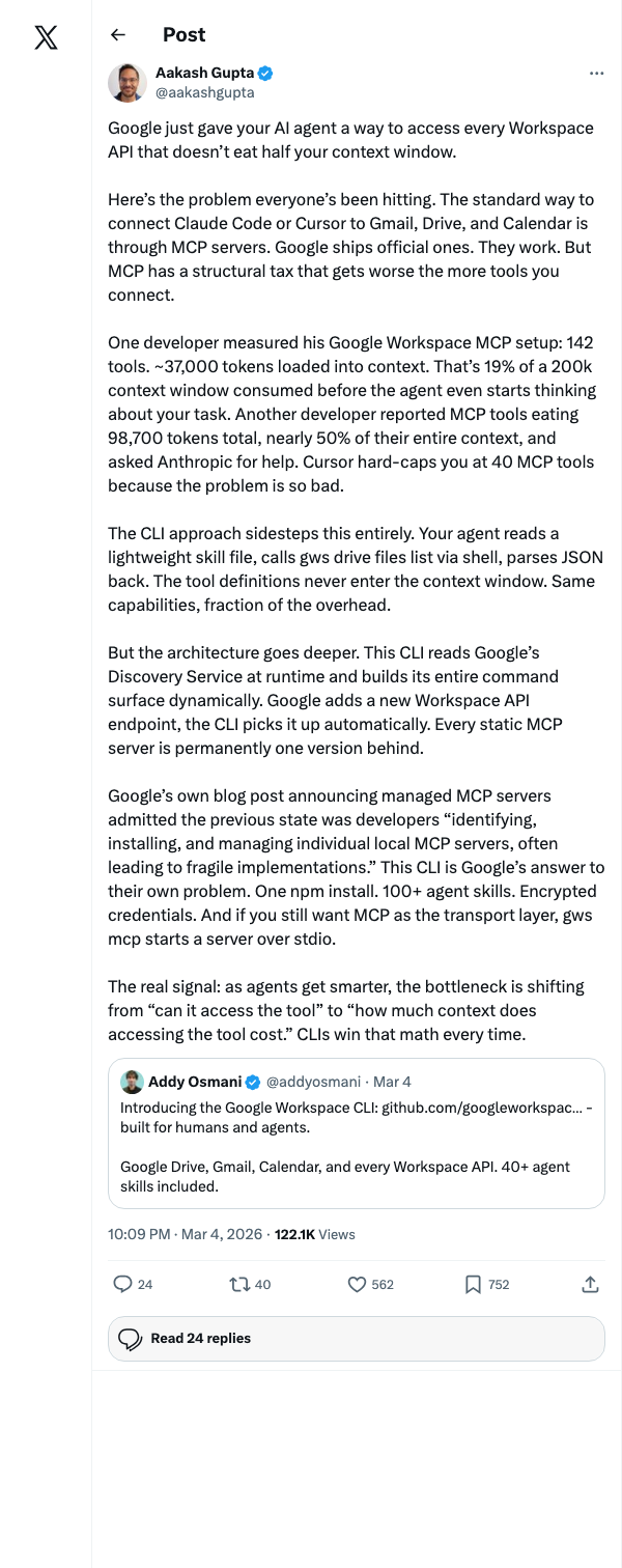 Screenshot of referenced tweet