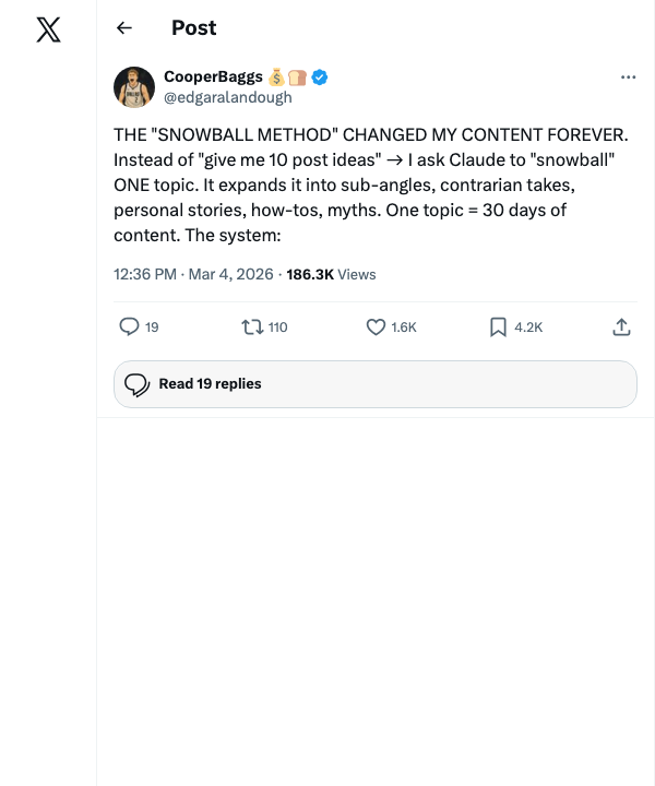 Screenshot of referenced tweet