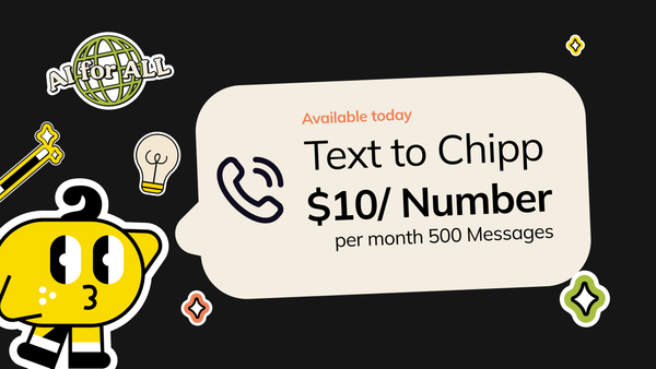 SMS Chat with AI: Stay Connected Anywhere with Chipp SMS