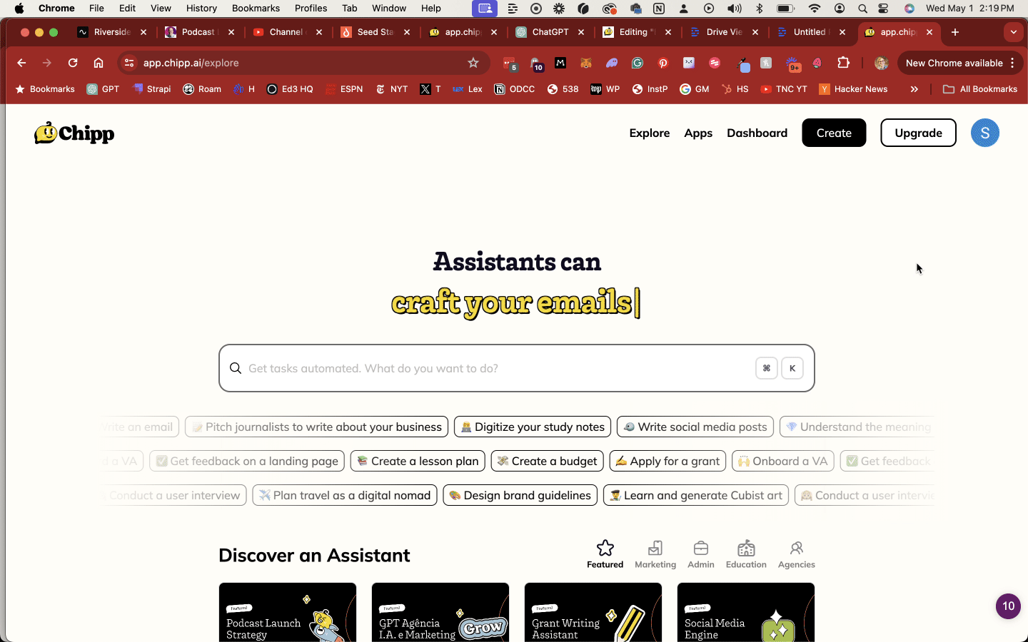 Introducing the Chipp Marketplace: Find the Perfect GPT for Your Task