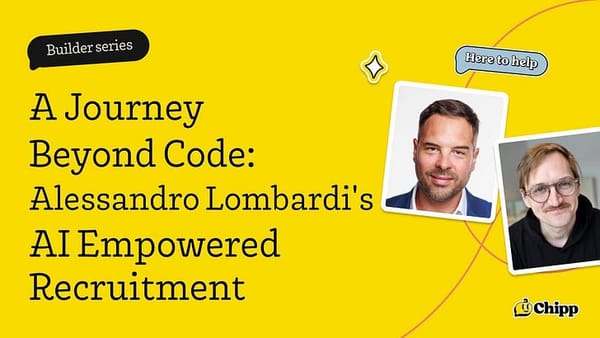 A Journey Beyond Code: Alessandro Lombardi's AI-Powered Recruitment