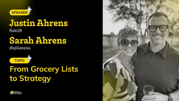 From Grocery Lists to Strategy